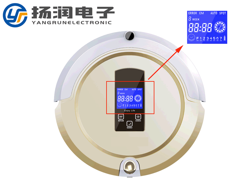 掃地機器人LCD液晶顯示屏