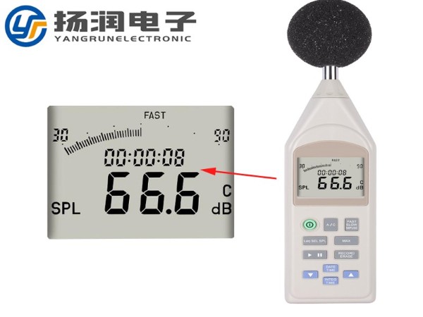 分貝音量檢測(cè)儀LCD段碼液晶屏