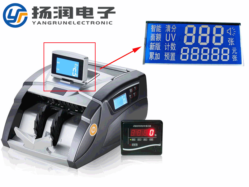 點鈔機LCD液晶屏