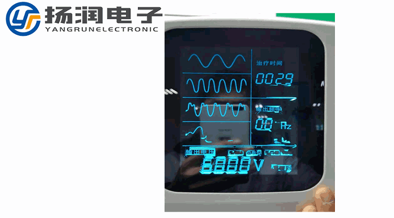 段碼液晶屏亂碼