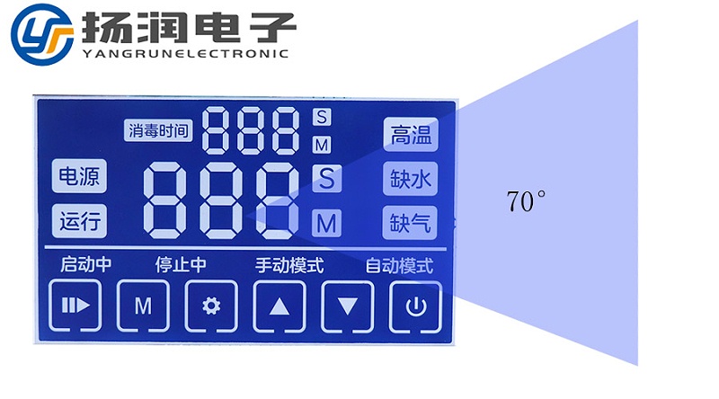 消毒柜LCD液晶屏的顯示原理